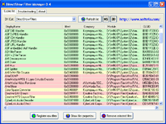 DirectShow Filter Manager screenshot